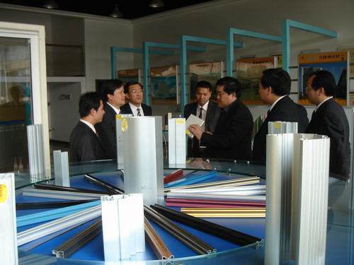 山东临朐县党政代表团到我公司调查