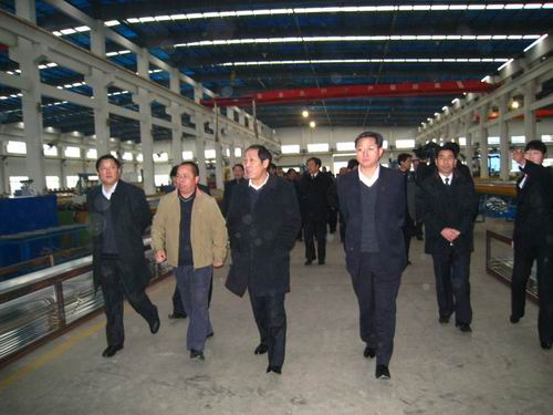 3.15活动期间，江苏省委组织部、徐州市政协辅导别离到我司参观、调查