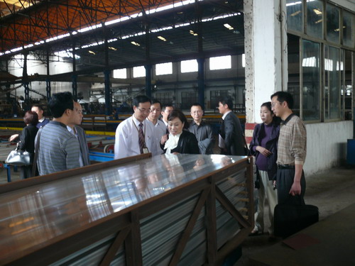 汶川县辅导在广东省辅导陪同下到我公司调查