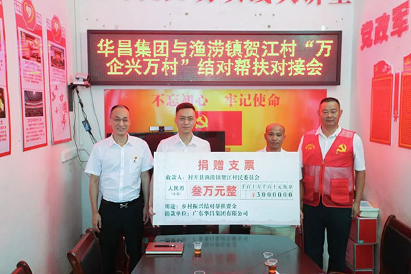 现金捐赠、党建共建、就业助扶，走访慰问