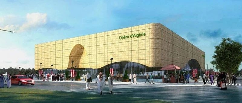 【工程案例】国之庆幸，铝绘经典——阿尔及利亚歌剧院，伟昌铝材的杰出出现