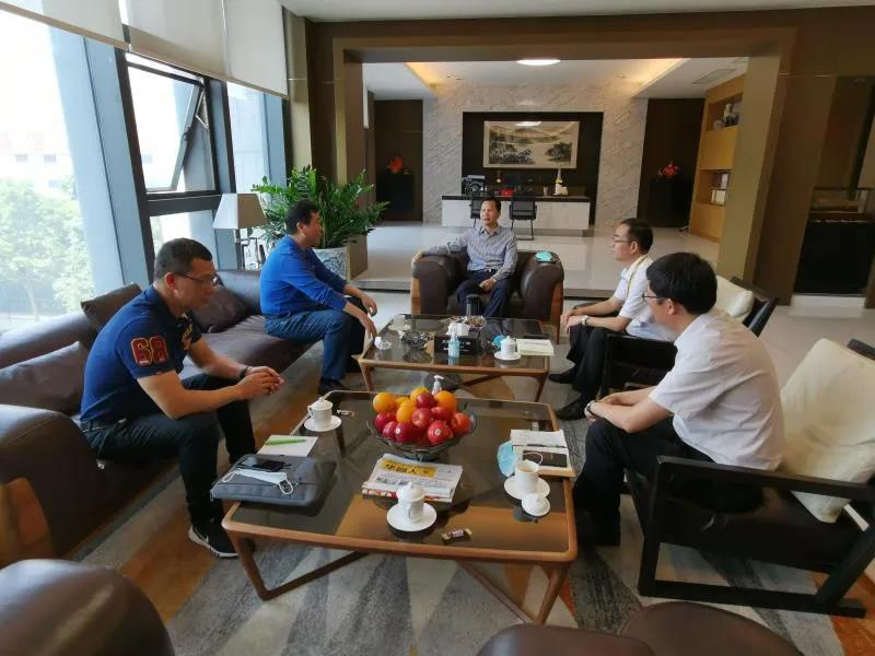 中国有色金属加工工业协会副理事长兼秘书长章吉林 一行光临调研。.jpg