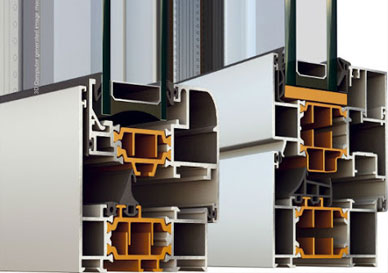 组成断桥的铝窗的价值是几多？