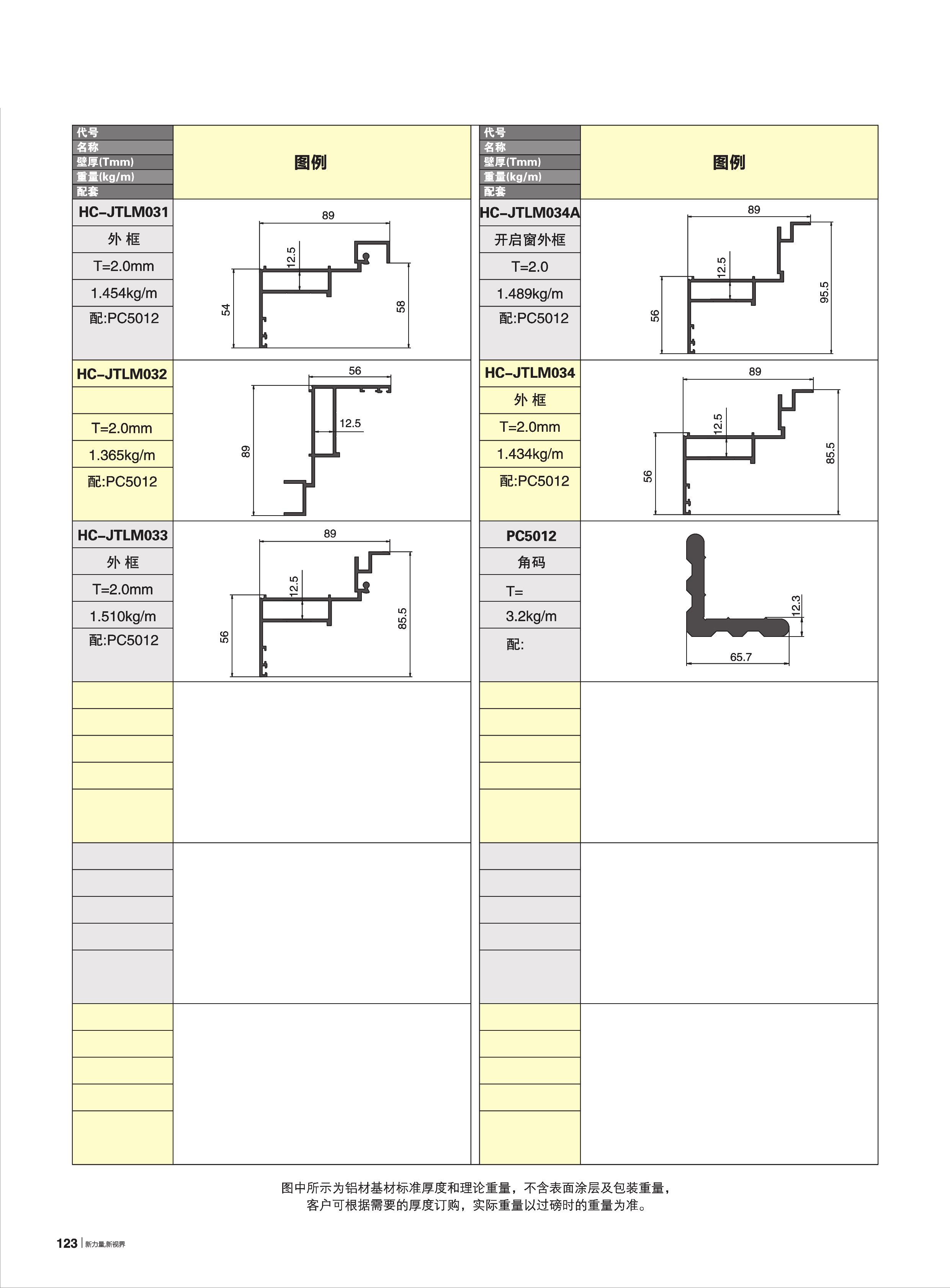 70A-HC-JTL100Y~200系列隐框幕墙