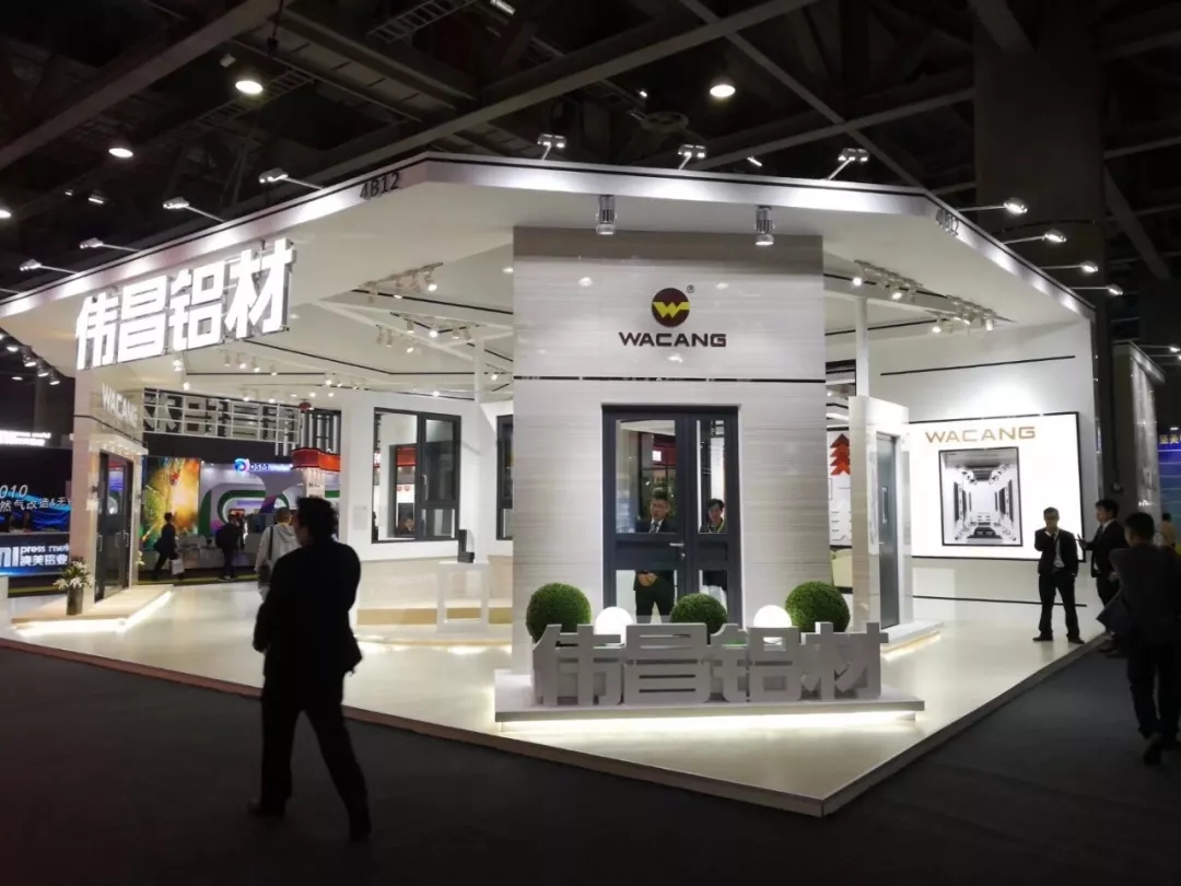 伟昌铝材亮相24届全国铝门窗幕墙新产品展览会，高颜值入选“最美展台”！